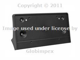 Bmw e83 x3 3.0 license plate bracket base genuine + 1 year warranty