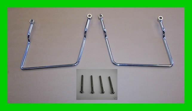 Honda shadow deluxe vlx 600 saddlebag support brackets