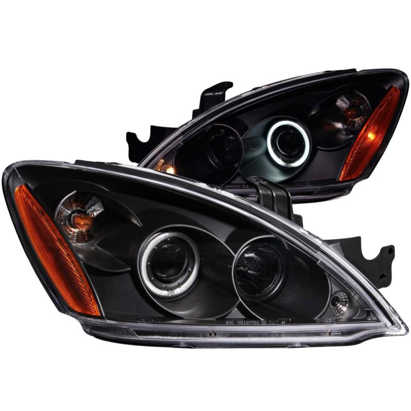 Anzo usa 121102 headlight assembly; projector w/halo 04-06 lancer