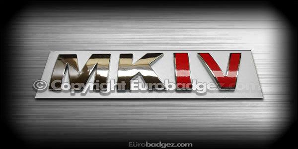 1 - new vw mkiv mk4  jetta golf r32 chrome badge emblem gti jetta gli tdi (mkiv)