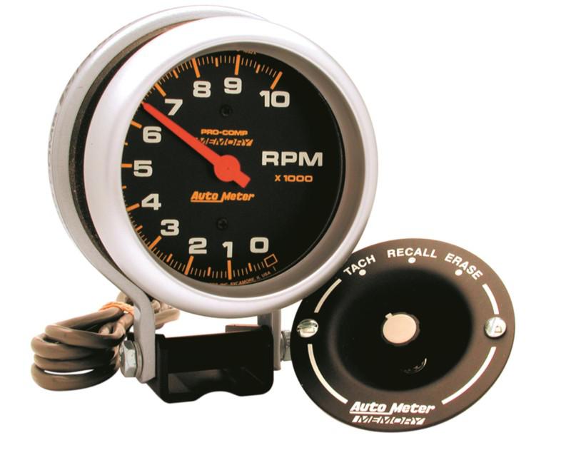 Auto meter 6601 pro-comp; memory tachometer