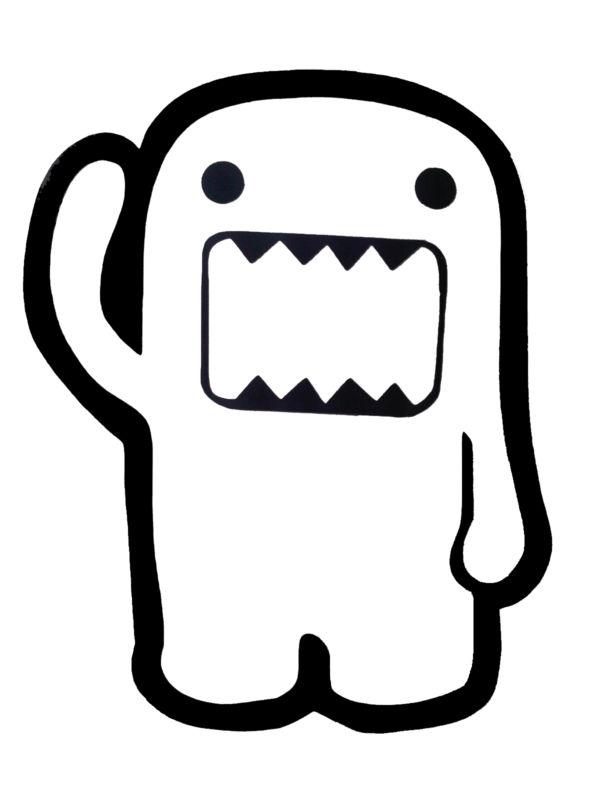Domo - vinyl decal sticker! many colors!!!!