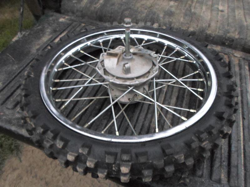 1993 kawasaki kx60 front wheel rim hub 