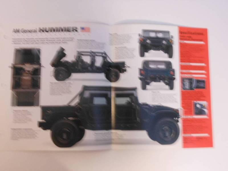 1983-present am general hummer imp brochure exc cond hot haulers group 6 #2