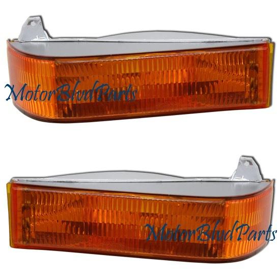 89-90 bronco signal parking bumper lights left+right