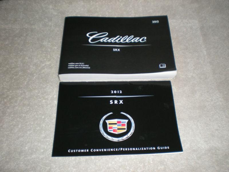 Cadillac srx owner manual