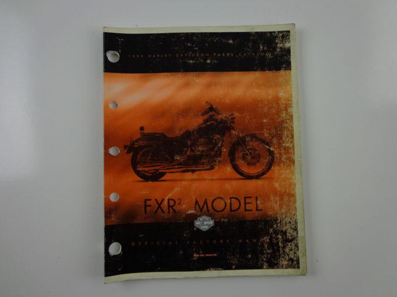 Harley davidson 1999 fxr 2 models parts catalog 99426-99