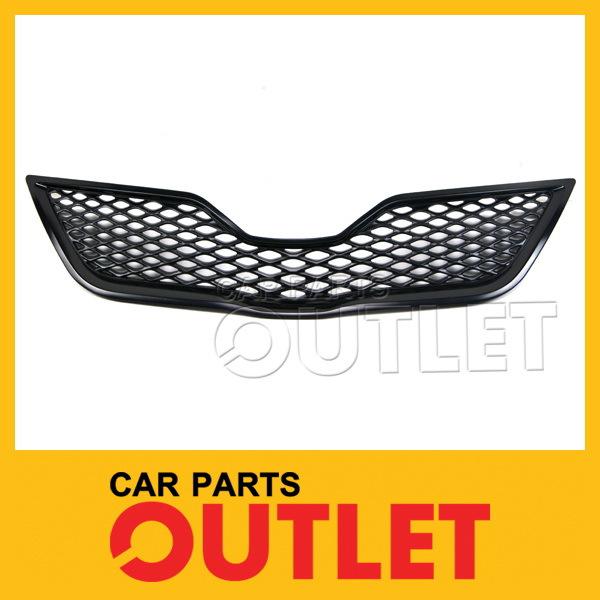 2010 2011 camry se v6 front grilll material black plastic paintable part surface