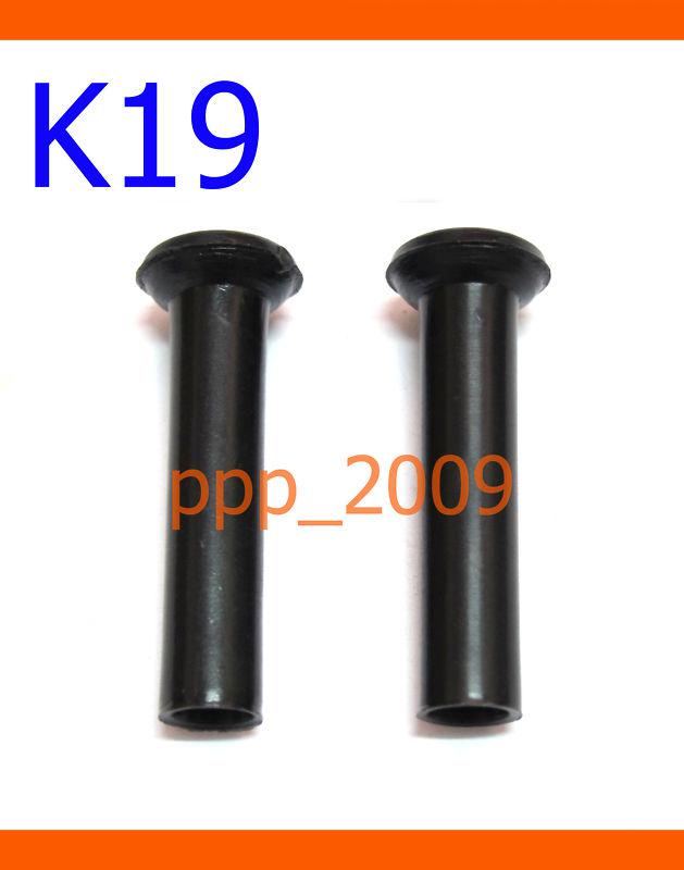 2 x black door lock knobs mazda familia 1000 1200 1300 ute pickup truck new