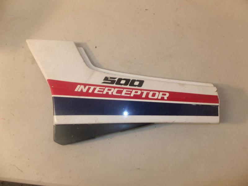 1985 honda interceptor 500 left side cover