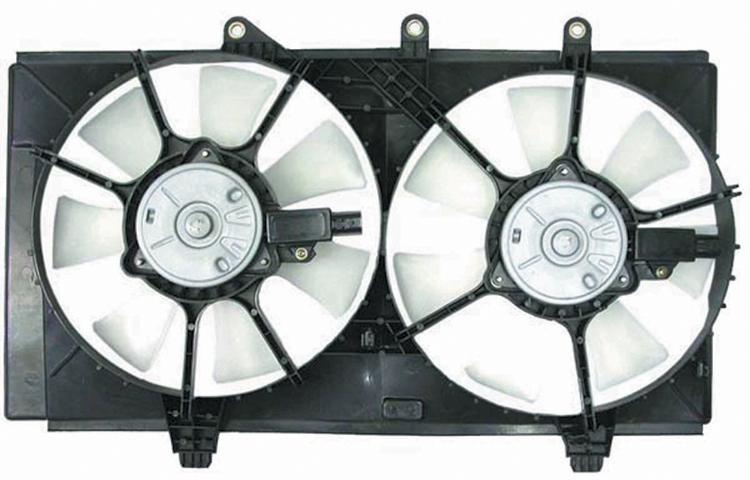 Depo replacement ac condenser radiator cooling fan 03-05 04 dodge neon 2.4l