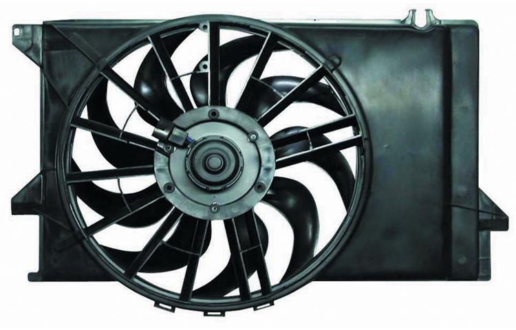 Depo ac condenser radiator cooling fan 92-93 ford tempo mercury topaz l4