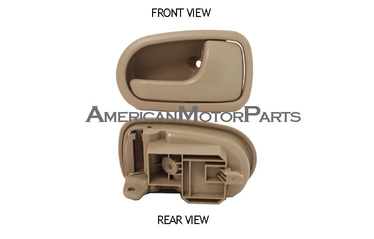 Depo passenger inside front/rear texture beige door handle mazda 323 626 protege