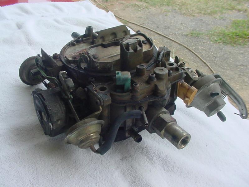 Rochester quadrajet 4 barrel feedback carburetor full size oldsmobile pls read!