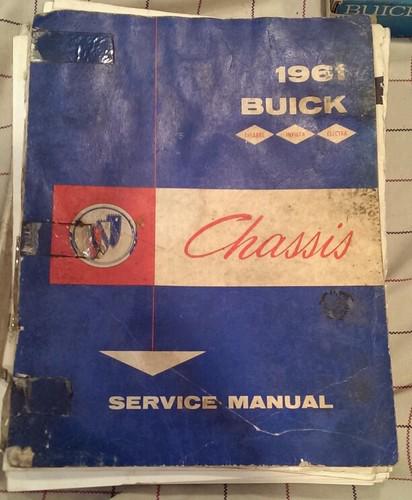 1961 buick chassis service manual
