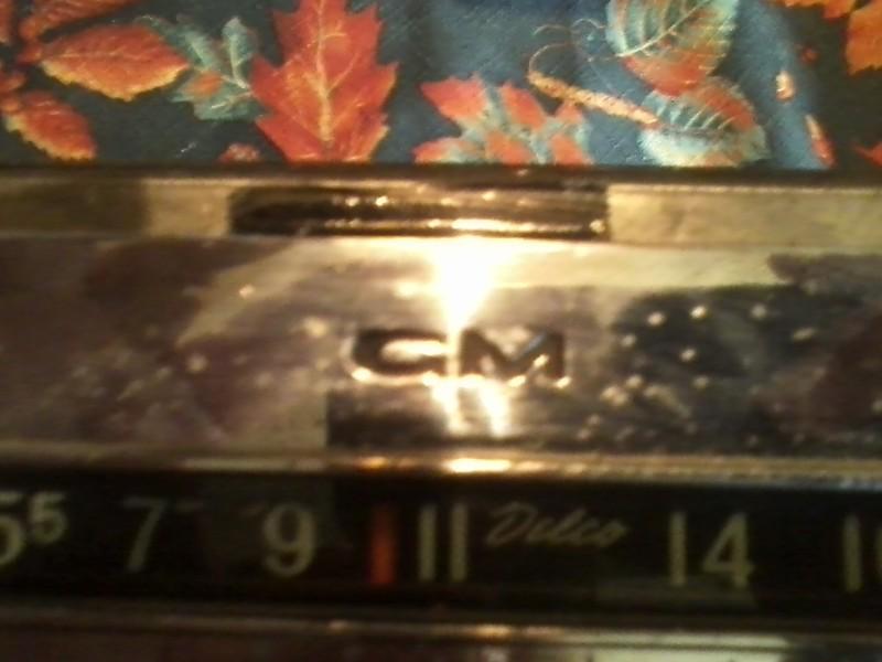 Vintage / retro original gm am radio for car or truck