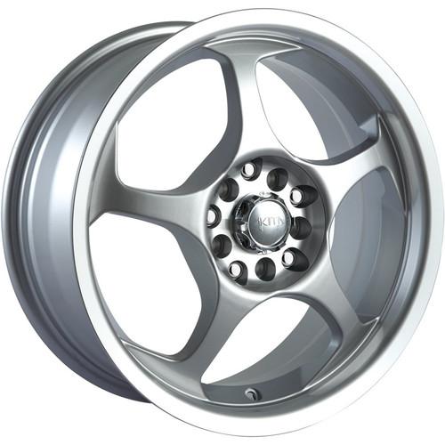 17x7 hypersilver akita ak-90 wheels 4x100 4x4.5 +40 volvo s40 v40 5 lug