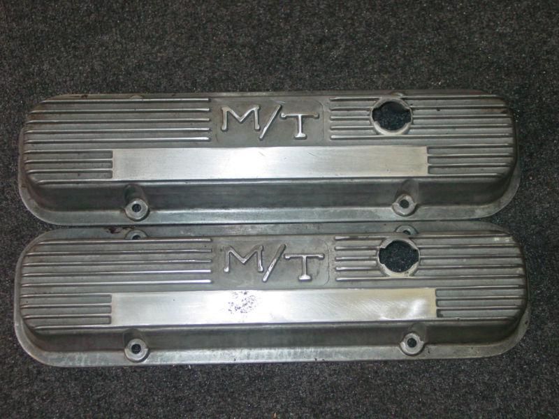 Early pontiac v8 m/t mickey thompson valve covers 140r 58b used