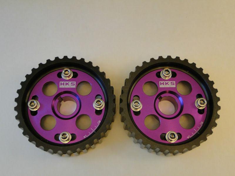 Honda b series adjustable cam gears (pair) civic integra b16a2 b18c b18a b18b 