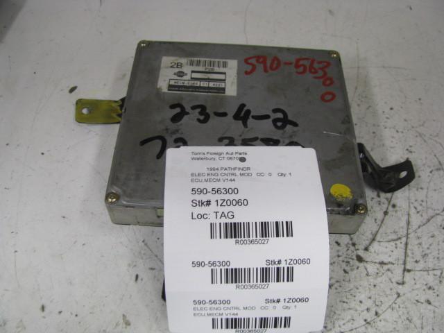 Ecu ecm computer nissan pathfinder 1994 94 auto fed mecm-v144 c1 4221 365027