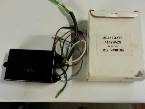 New old stock mercury mariner low oil warning sensor module 41470a25 . inv#132