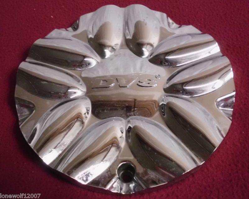 Dvs wheels chrome custom wheel center cap caps # aws-cap/dc-0071