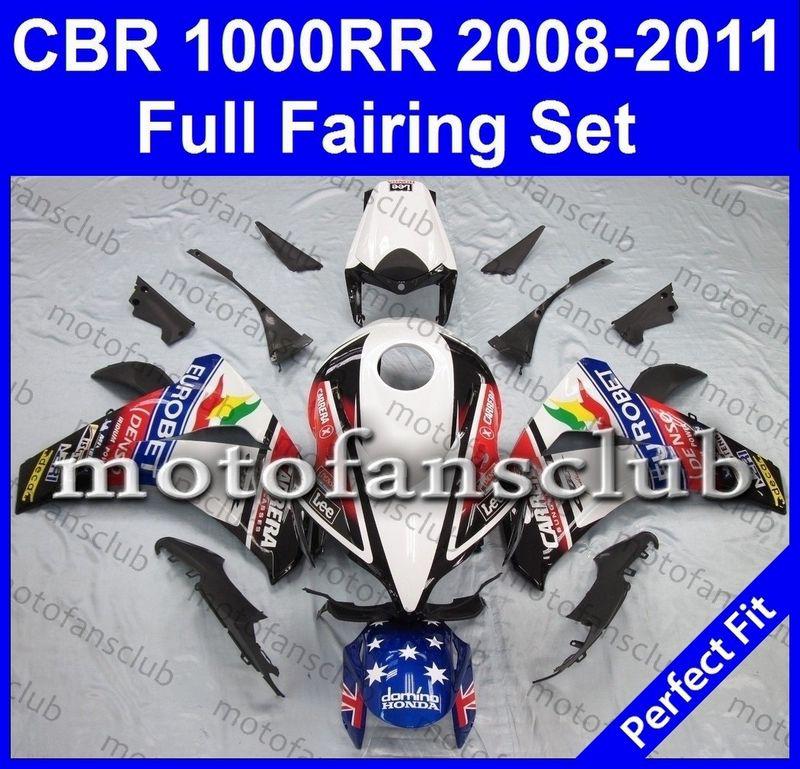 Fit honda cbr1000rr 08 09 10 11 cbr 1000 rr 2008 2009 2010 2011 fairing #02 b