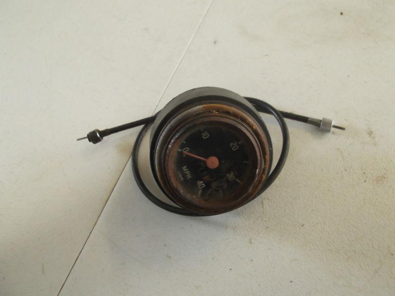 Puch moped 40 mph  speedometer  with housing and cable cheap l@@k!!!!