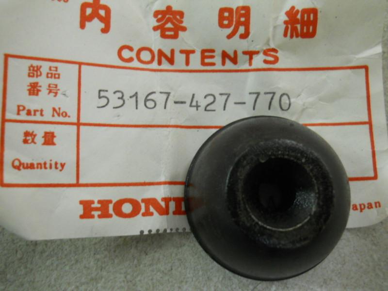 Honda nos xl185, xl200, xl350, handlebar end guard, # 53167-427-770   d13