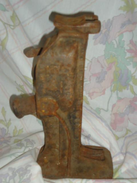 Vintage car truck railroad floor jack for restoration simplex #41