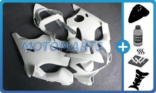 5 in 1 bundle for honda cbr600 f4i 01 02 03 body kit fairing & windscreen wh