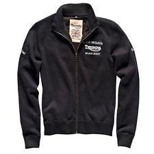 Triumph mens steve mcqueen zip up fleece black size xl. #msws13105-xl free ship