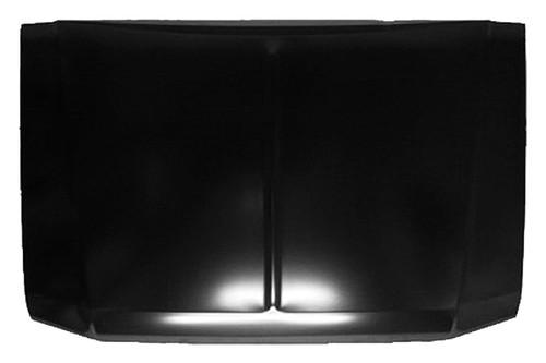 Replace fo1230104pp - 80-83 ford bronco hood panel factory oe style part