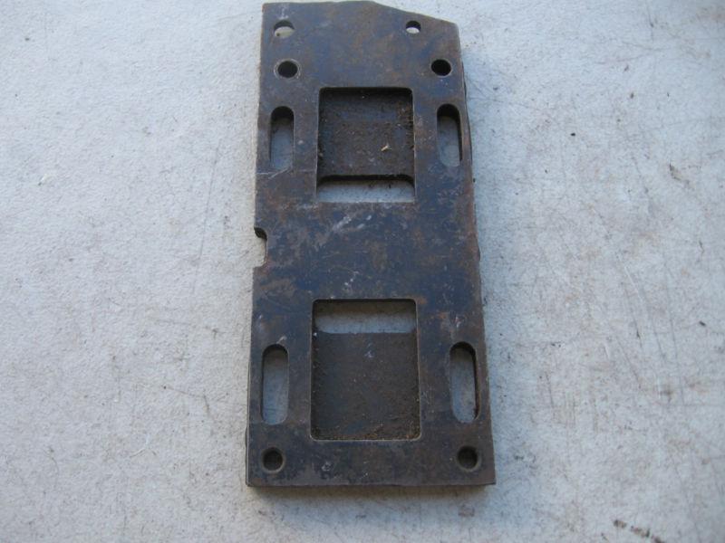 Harley-davidson 4 speed transmission mounting plate swing arm panhead shovelhead