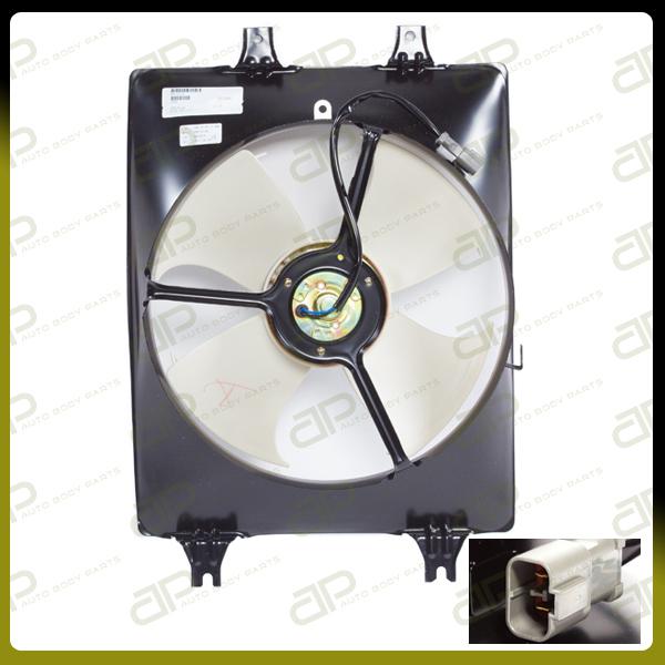 Honda odyssey 99-03 ac air conditioning condenser fan motor shroud right side rh