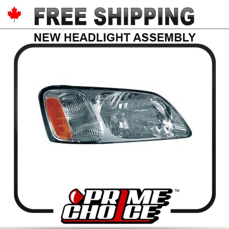 Prime choice new right passenger side headlamp headlight assembly replacement rh