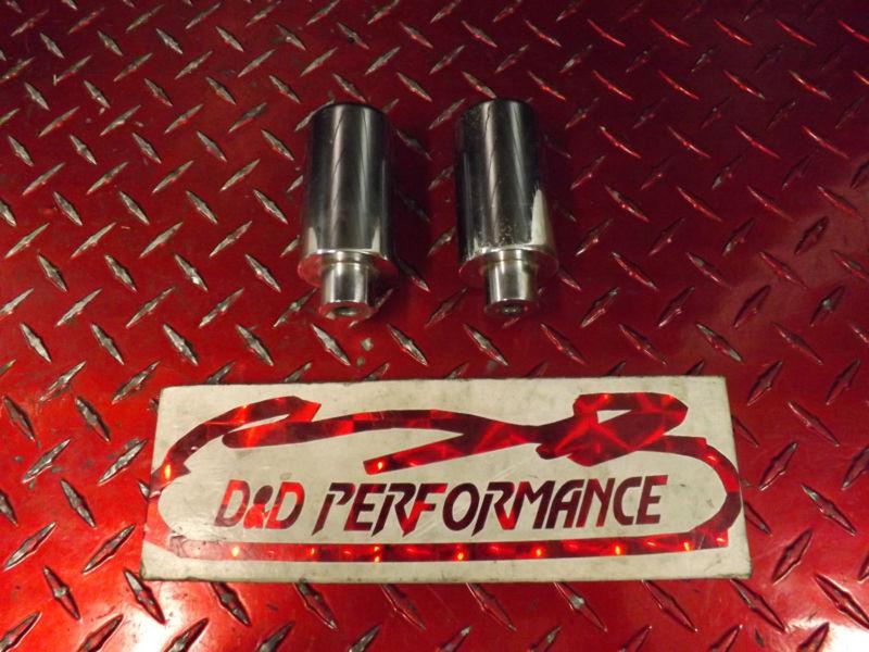 Chrome universal frame sliders aftermarket slider 