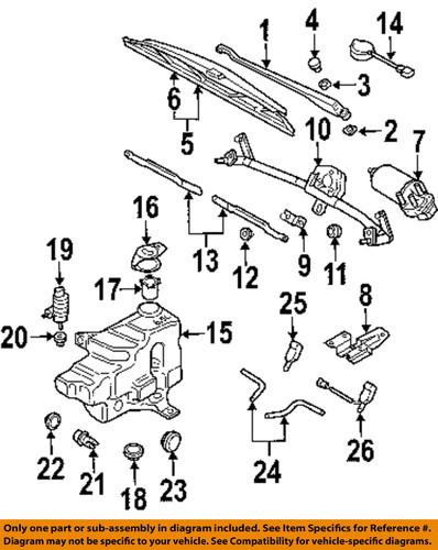 Volkswagen oem 3a1955427 windshield wiper blade/wiper blade