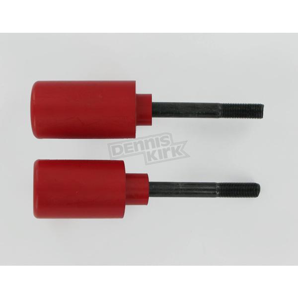 Pro tek red frame protectors honda cbr600rr