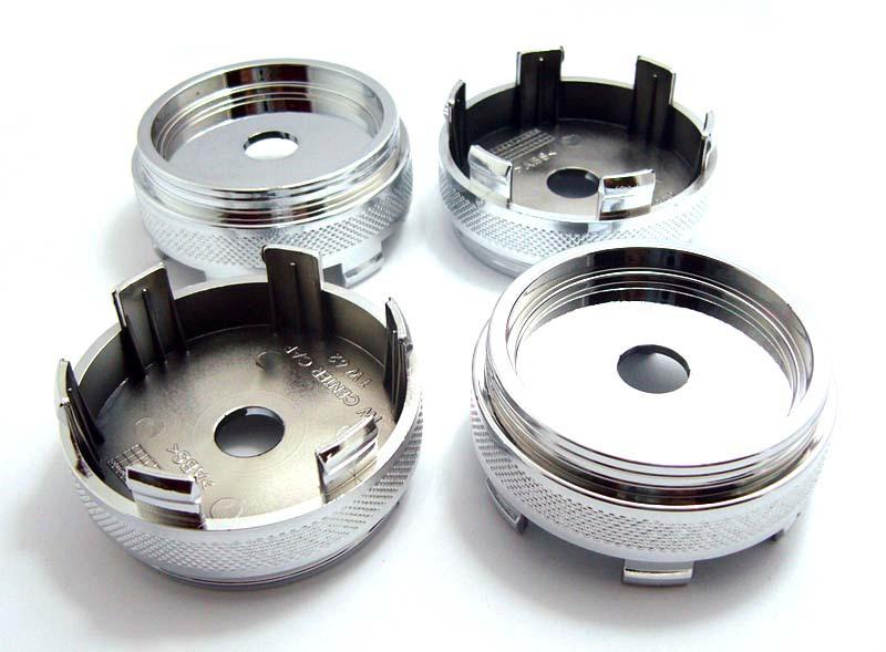 4x no logo wheel cap hubs abs hq plastic chrome finished 67 mm x 62.5 mm #110