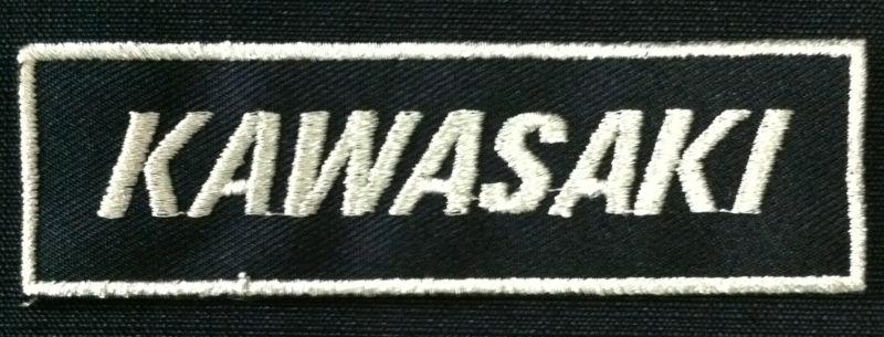 Kawasaki embroidered patch iron on badge motorcycle logo moto biker racing race