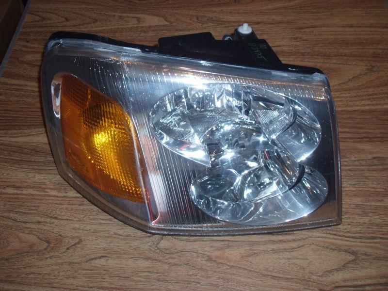 2002-2009 gmc envoy headlight headlamp halogen passenger right side  