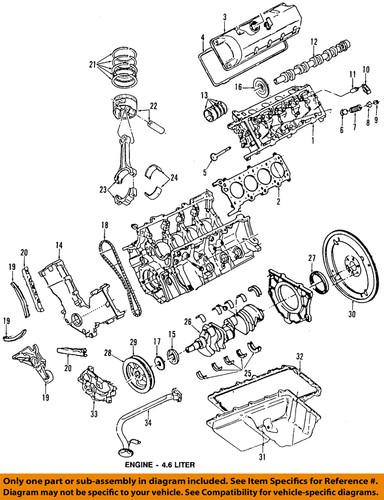 Ford oem 4r3z-6m256-cc timing miscellaneous/engine timing chain guide