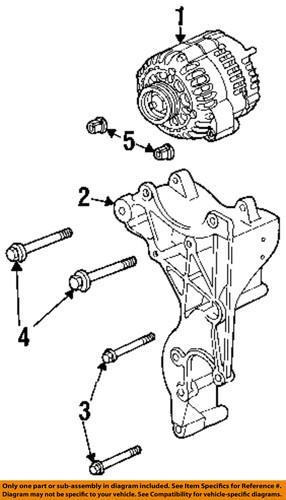 Gm oem 19244751 alternator/generator/alternator