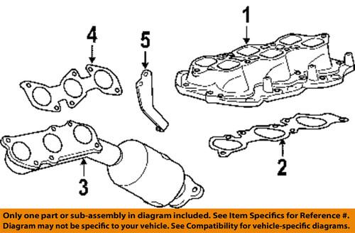 Toyota oem 17177ad010 intake manifold gasket/engine intake manifold gasket