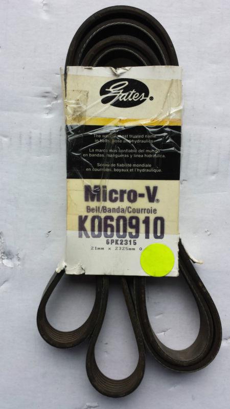 Gates micro v serpentine belt k060910 21mm x 2325mm 