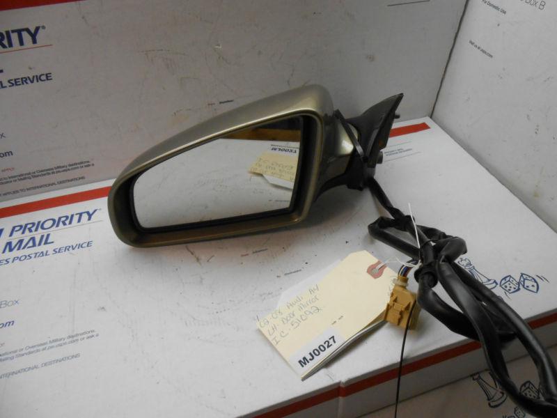 02-08 audi a4 lh driver side view mirror oem ic 51092 mj0027