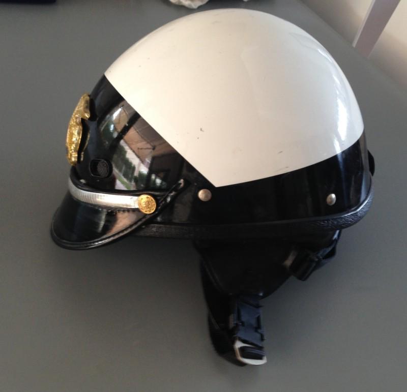 Texas police vintage motorcycle harley helmet