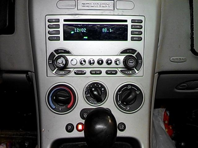 2005 chevy equinox radio trim dash bezel 2658238