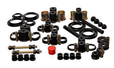 Energy suspension bushing kit polyurethane black ford mustang kit 4-18112g